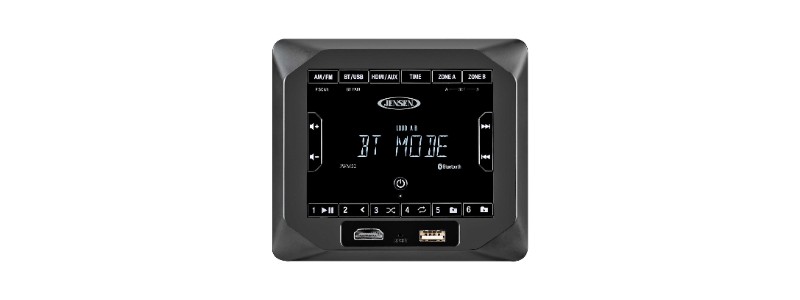 ASA Electronics JENSEN marine stereo, full-width feature image